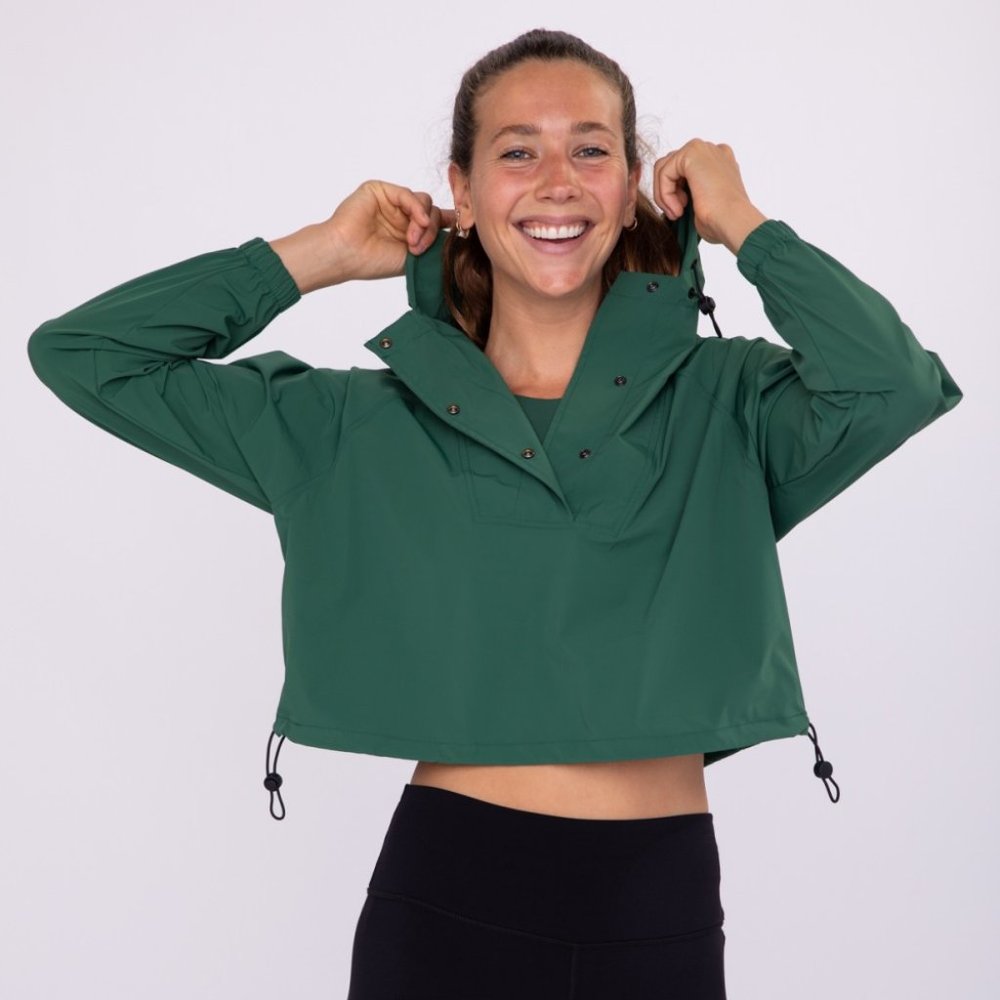 The Parker Hoodie-Green